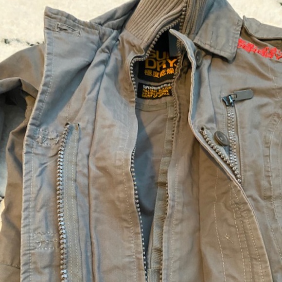 SuperDry Grey Jacket - Picture 5 of 6